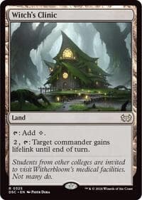 Witch's Clinic - Commander: Duskmourn: House of Horror - Magic: The Gathering card