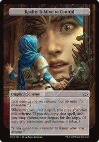Reality Is Mine to Control (Full Art) - Archenemy: Duskmourn - Magic: The Gathering card