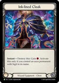Ink-lined Cloak - LGS318 - Flesh and Blood: Promo Cards - Flesh and Blood TCG card