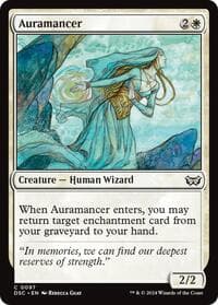 Auramancer - Commander: Duskmourn: House of Horror - Magic: The Gathering card