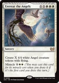 Entreat the Angels - Commander: Duskmourn: House of Horror - Magic: The Gathering card