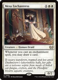 Mesa Enchantress - Commander: Duskmourn: House of Horror - Magic: The Gathering card