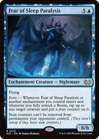 Fear of Sleep Paralysis - Commander: Duskmourn: House of Horror - Magic: The Gathering card