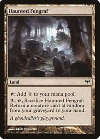 Haunted Fengraf - Dark Ascension - Magic: The Gathering card