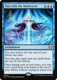 One with the Multiverse - Commander: Duskmourn: House of Horror - Magic: The Gathering card