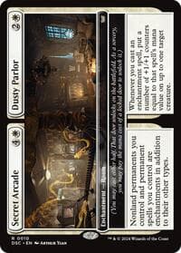 Secret Arcade // Dusty Parlor - Commander: Duskmourn: House of Horror - Magic: The Gathering card