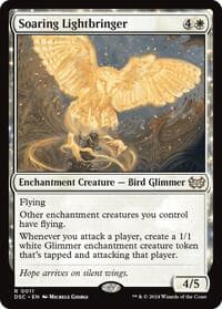 Soaring Lightbringer - Commander: Duskmourn: House of Horror - Magic: The Gathering card