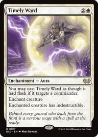 Timely Ward - Commander: Duskmourn: House of Horror - Magic: The Gathering card