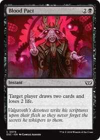 Blood Pact - Commander: Duskmourn: House of Horror - Magic: The Gathering card