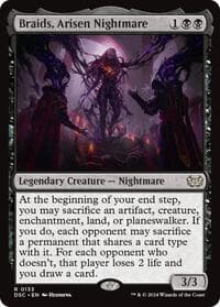 Braids, Arisen Nightmare - Commander: Duskmourn: House of Horror - Magic: The Gathering card