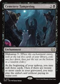Cemetery Tampering - Commander: Duskmourn: House of Horror - Magic: The Gathering card
