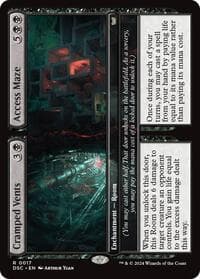 Cramped Vents // Access Maze - Commander: Duskmourn: House of Horror - Magic: The Gathering card