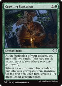 Crawling Sensation - Commander: Duskmourn: House of Horror - Magic: The Gathering card