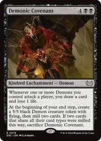 Demonic Covenant - Commander: Duskmourn: House of Horror - Magic: The Gathering card