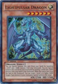 Lightpulsar Dragon - Structure Deck: Dragons Collide - YuGiOh card
