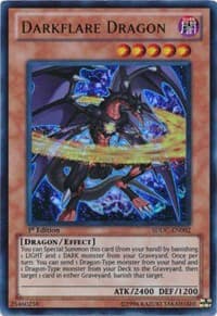 Darkflare Dragon - Structure Deck: Dragons Collide - YuGiOh card
