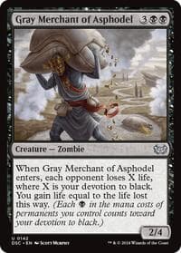 Gray Merchant of Asphodel - Commander: Duskmourn: House of Horror - Magic: The Gathering card