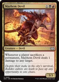 Mayhem Devil - Commander: Duskmourn: House of Horror - Magic: The Gathering card