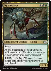 Nyx Weaver - Commander: Duskmourn: House of Horror - Magic: The Gathering card