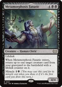 Metamorphosis Fanatic - Commander: Duskmourn: House of Horror - Magic: The Gathering card