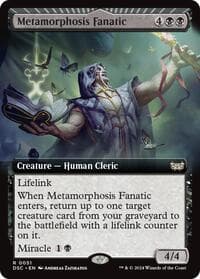 Metamorphosis Fanatic (Extended Art) - Commander: Duskmourn: House of Horror - Magic: The Gathering card
