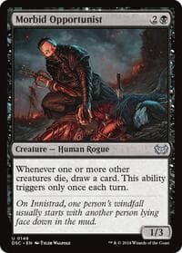 Morbid Opportunist - Commander: Duskmourn: House of Horror - Magic: The Gathering card