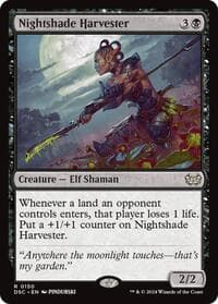 Nightshade Harvester - Commander: Duskmourn: House of Horror - Magic: The Gathering card