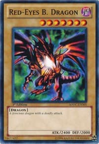 Red-Eyes B. Dragon - Structure Deck: Dragons Collide - YuGiOh card