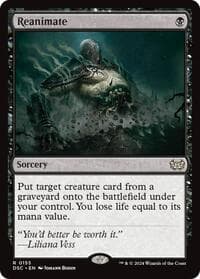Reanimate - Commander: Duskmourn: House of Horror - Magic: The Gathering card