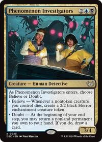 Phenomenon Investigators - Commander: Duskmourn: House of Horror - Magic: The Gathering card