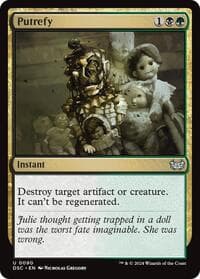 Putrefy - Commander: Duskmourn: House of Horror - Magic: The Gathering card