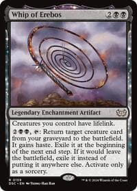 Whip of Erebos - Commander: Duskmourn: House of Horror - Magic: The Gathering card