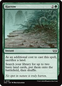 Harrow - Commander: Duskmourn: House of Horror - Magic: The Gathering card