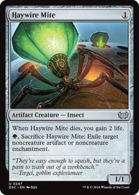 Haywire Mite - Commander: Duskmourn: House of Horror - Magic: The Gathering card