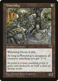 Watchdog - Tempest - Magic: The Gathering card