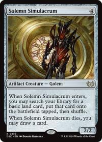 Solemn Simulacrum - Commander: Duskmourn: House of Horror - Magic: The Gathering card