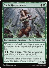 Skola Grovedancer - Commander: Duskmourn: House of Horror - Magic: The Gathering card