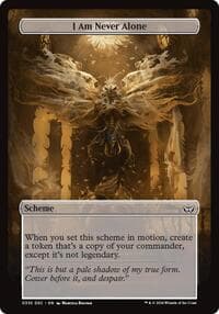 I Am Never Alone (Full Art) - Archenemy: Duskmourn - Magic: The Gathering card