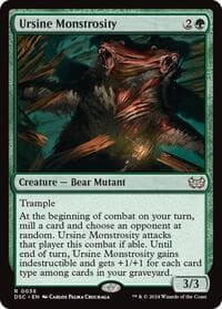 Ursine Monstrosity - Commander: Duskmourn: House of Horror - Magic: The Gathering card