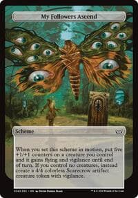 My Followers Ascend (Full Art) - Archenemy: Duskmourn - Magic: The Gathering card