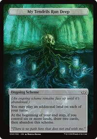 My Tendrils Run Deep (Full Art) - Archenemy: Duskmourn - Magic: The Gathering card