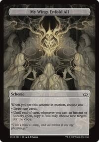 My Wings Enfold All (Full Art) - Archenemy: Duskmourn - Magic: The Gathering card