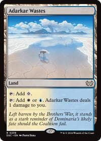 Adarkar Wastes - Commander: Duskmourn: House of Horror - Magic: The Gathering card