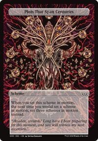 Plots That Span Centuries (Full Art) - Archenemy: Duskmourn - Magic: The Gathering card