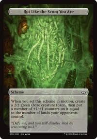Rot Like the Scum You Are (Full Art) - Archenemy: Duskmourn - Magic: The Gathering card