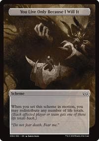 You Live Only Because I Will It (Full Art) - Archenemy: Duskmourn - Magic: The Gathering card