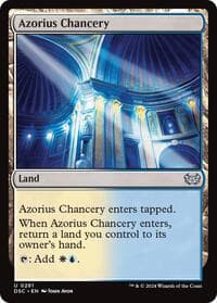 Azorius Chancery - Commander: Duskmourn: House of Horror - Magic: The Gathering card