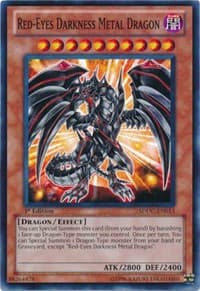 Red-Eyes Darkness Metal Dragon - Structure Deck: Dragons Collide - YuGiOh card