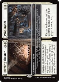 Dazzling Theater // Prop Room - Duskmourn: House of Horror - Magic: The Gathering card