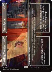 Dazzling Theater // Prop Room (Borderless) - Duskmourn: House of Horror - Magic: The Gathering card